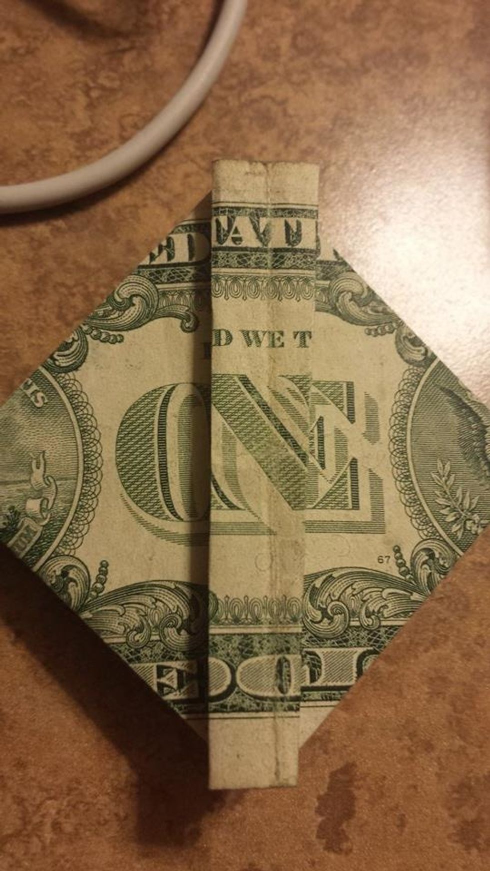 Turn the dollar around.