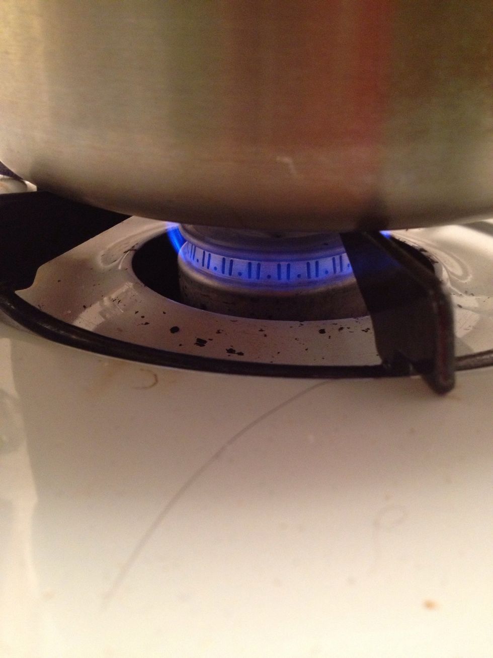 Turn the heat down to low.