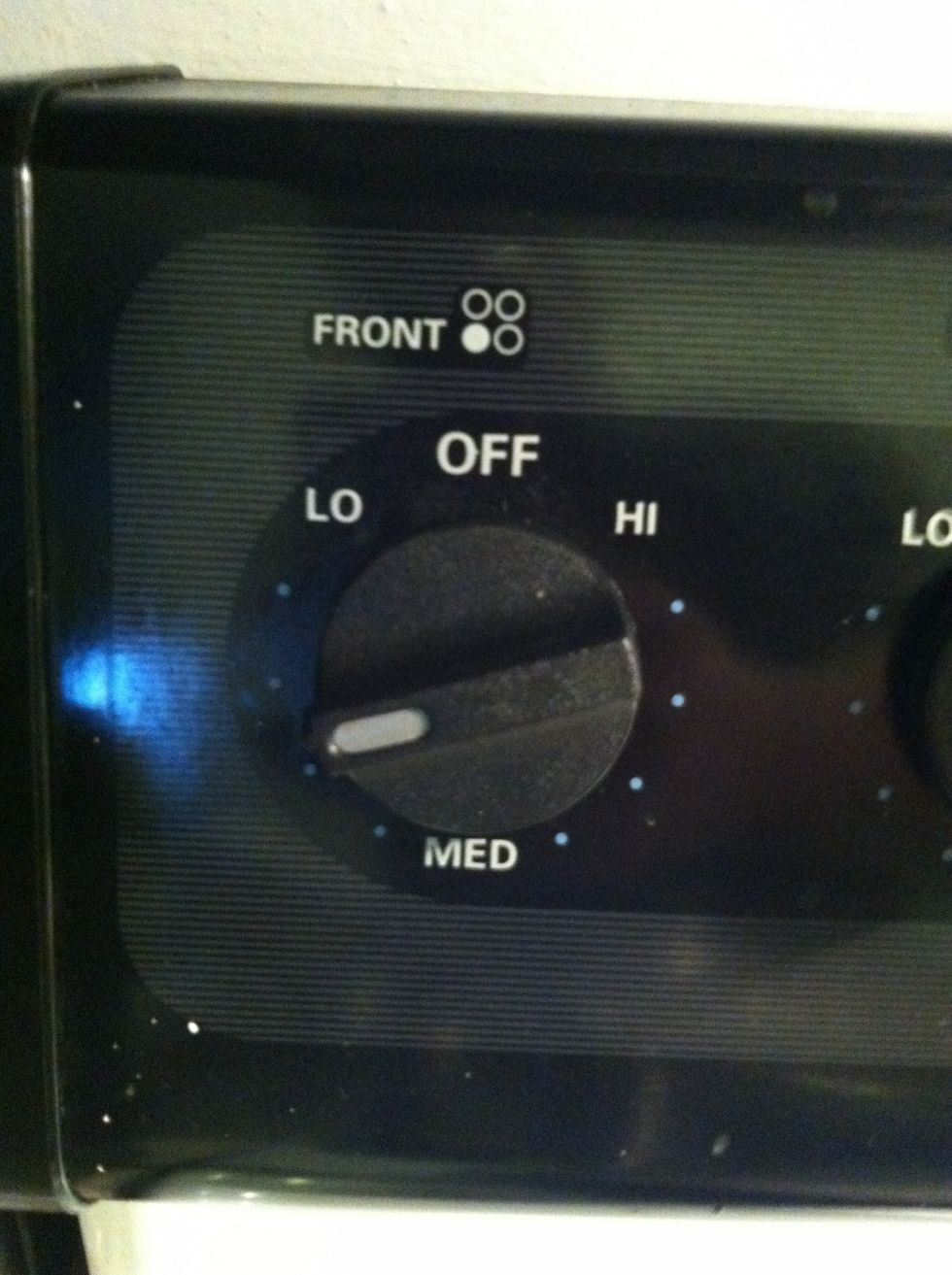 Turn the heat of the burner up alittle bit more