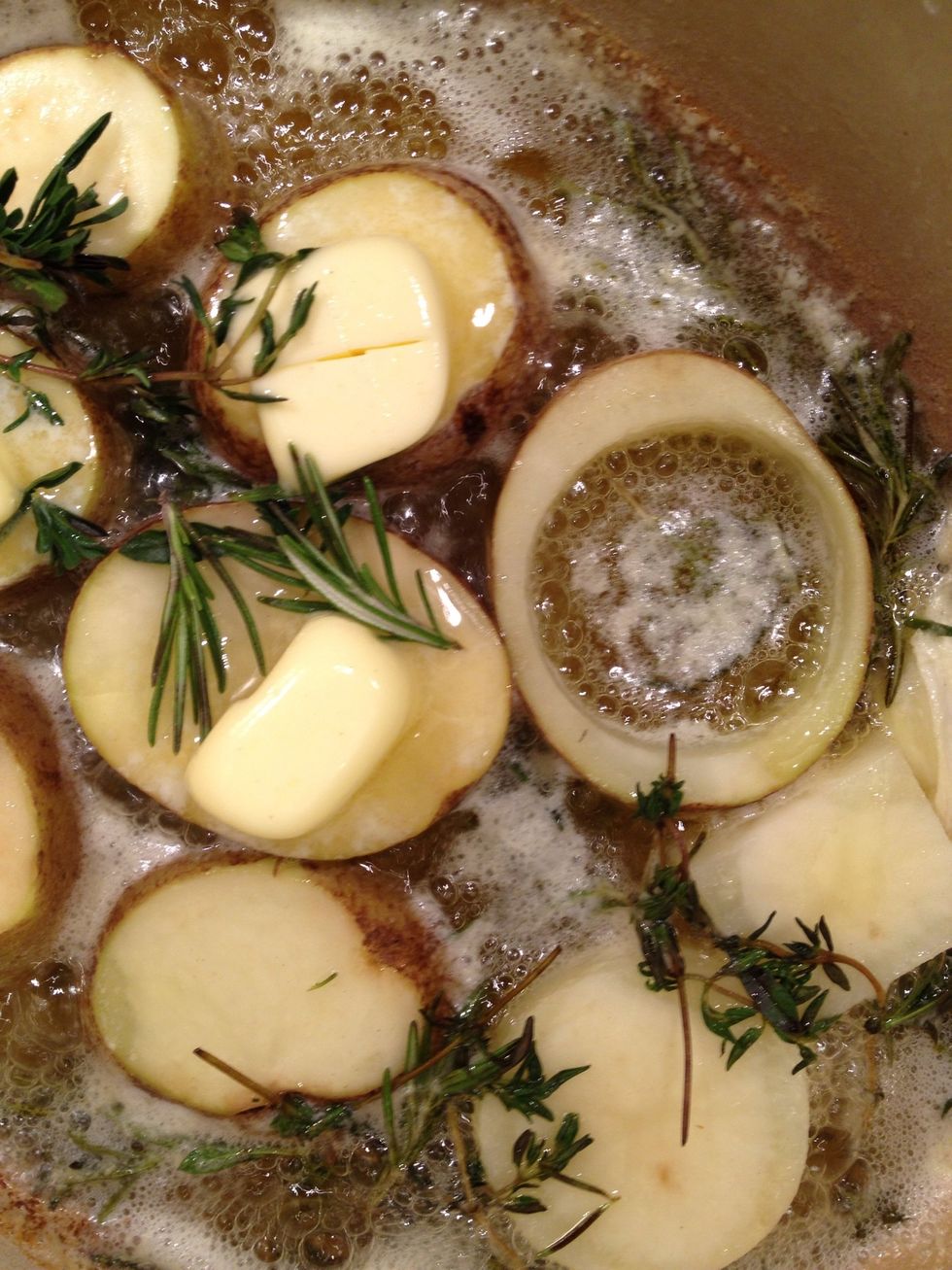 Turn the heat off again.