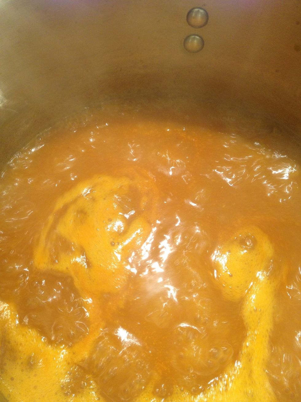 Turn the heat on high.