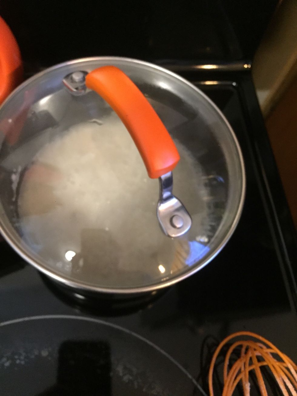 Turn the heat to low and cover pot Let summer for 7-8 minutes or until rice is smooth. Make sure to stir occasionally to prevent the rice from sticking.