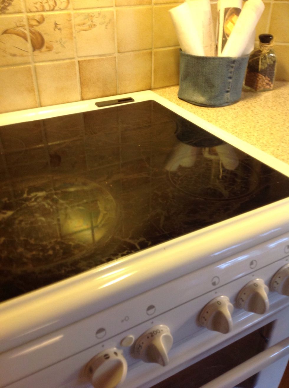 turn the oven  into 200 degrees