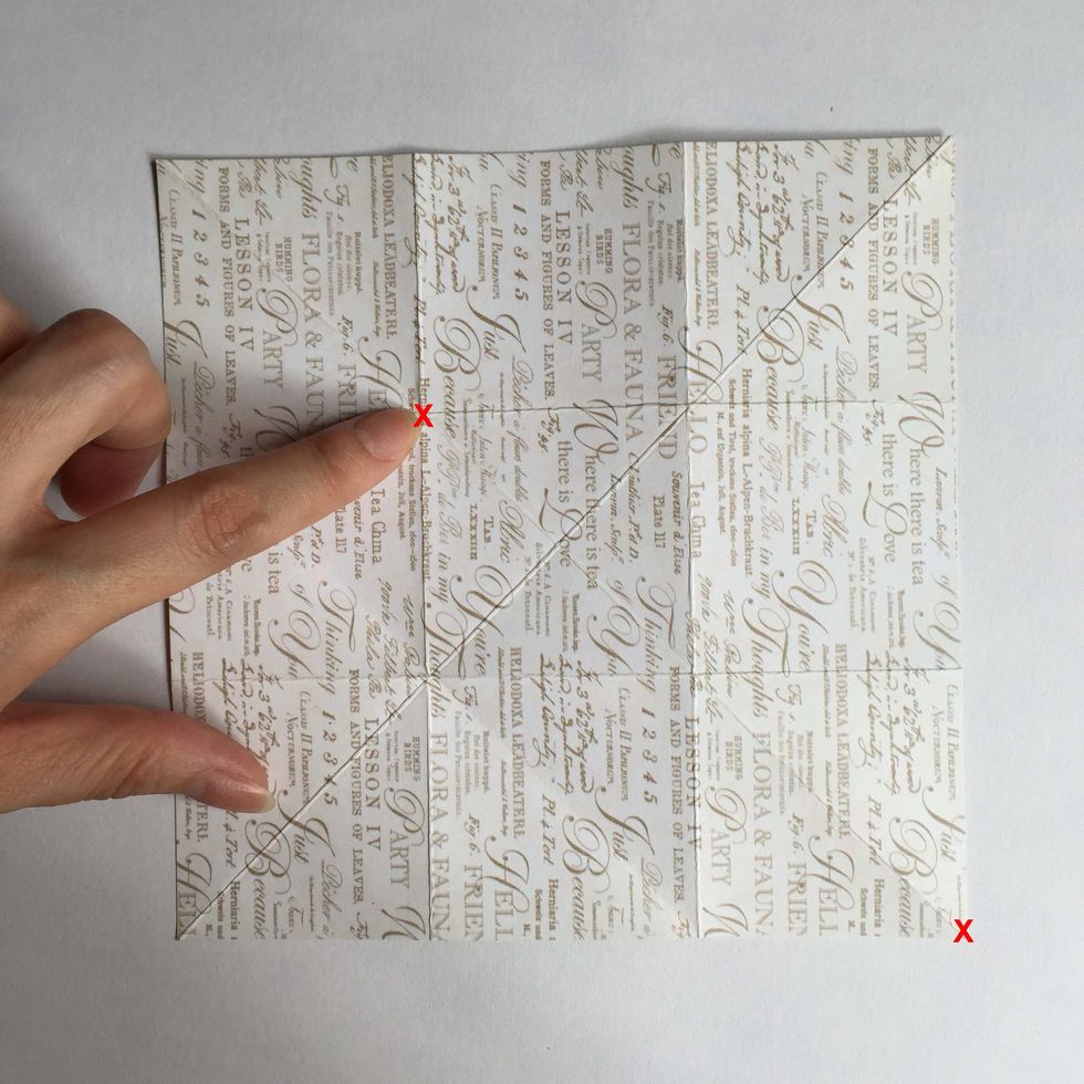 Turn the paper 90 degree and repeat from Step 12 onwards for another 3 times...