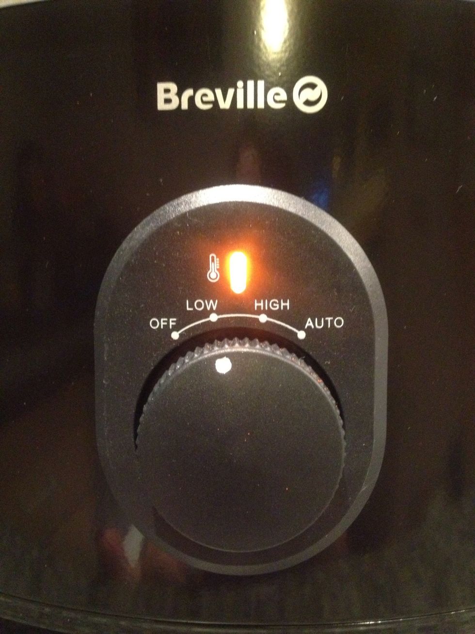 Turn the slow cooker on to the low setting and cook for 8-10 hours (or 4-5 hours on high). Stir every now and then.