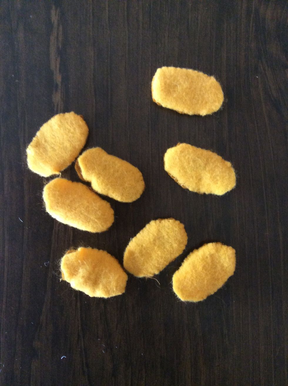 Turn the tentacles inside out. (Use a pencil to help you if necessary.)