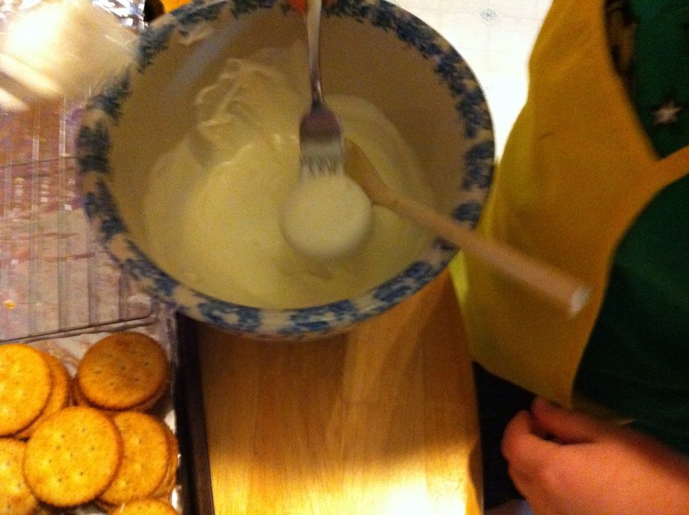 Turn to coat both sides.