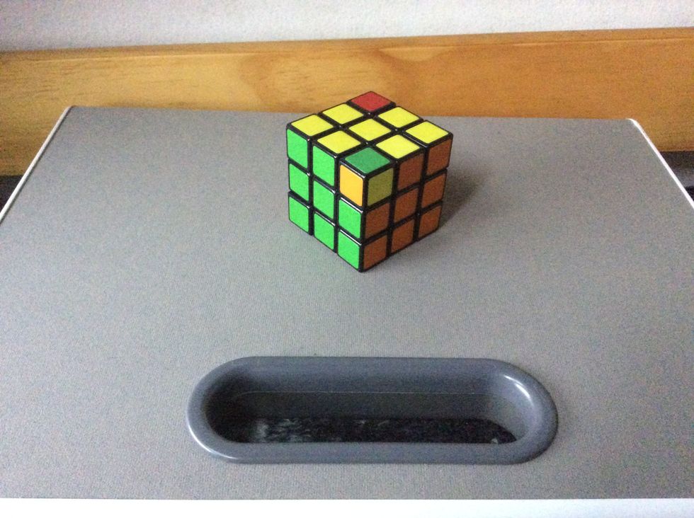 Turn your cube like this to solve the last few corners.