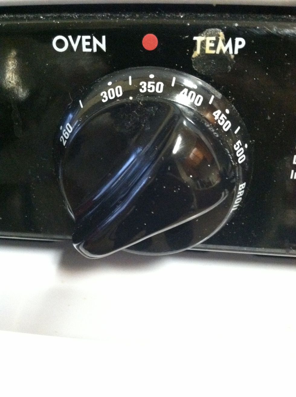 Turn your oven on (350)