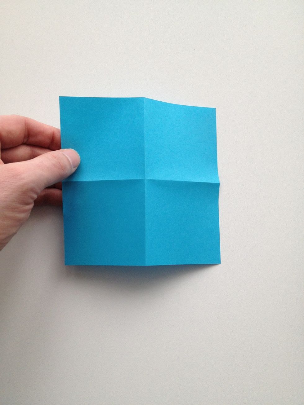 Turn your paper around.