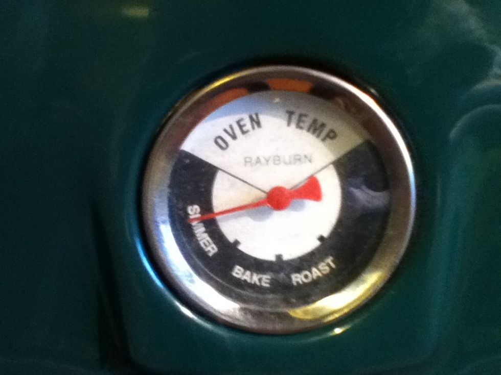 Turn your Rayburn up to simmer.