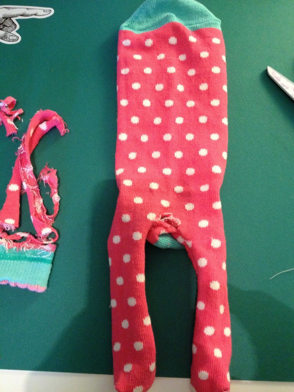 Turn your sock inside out.