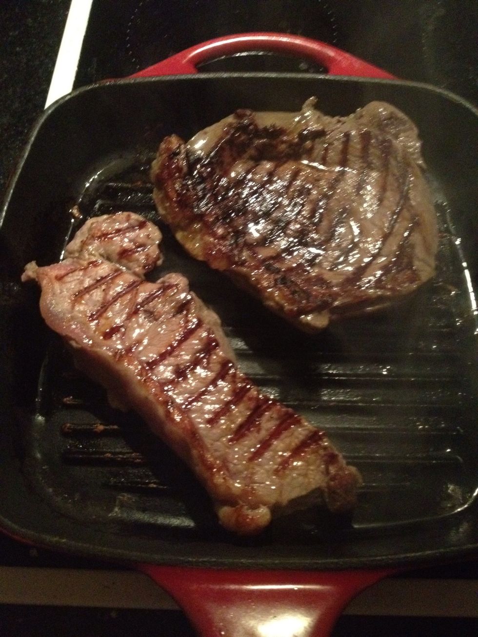 Turn your steak once only