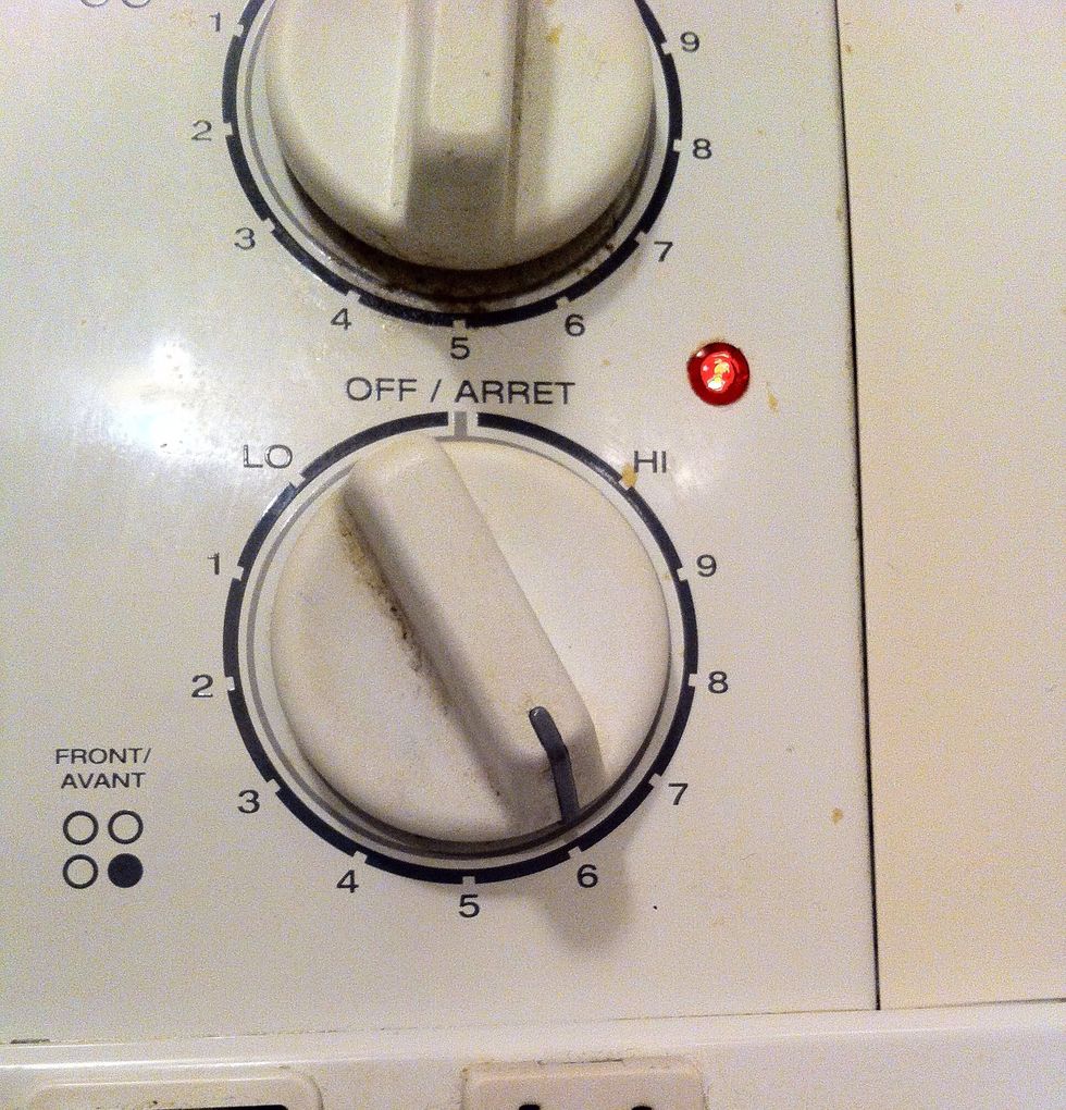 Turn your stove on medium-high heat