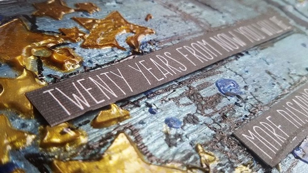 Twenty years from now, you will be more disappointed..