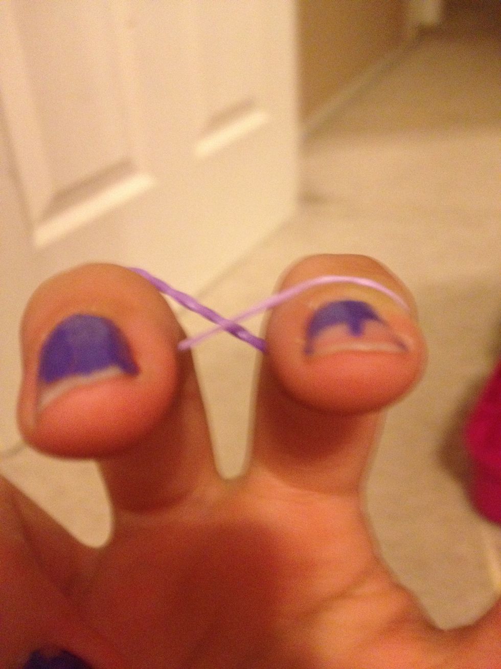 Twist a band into a figure eight