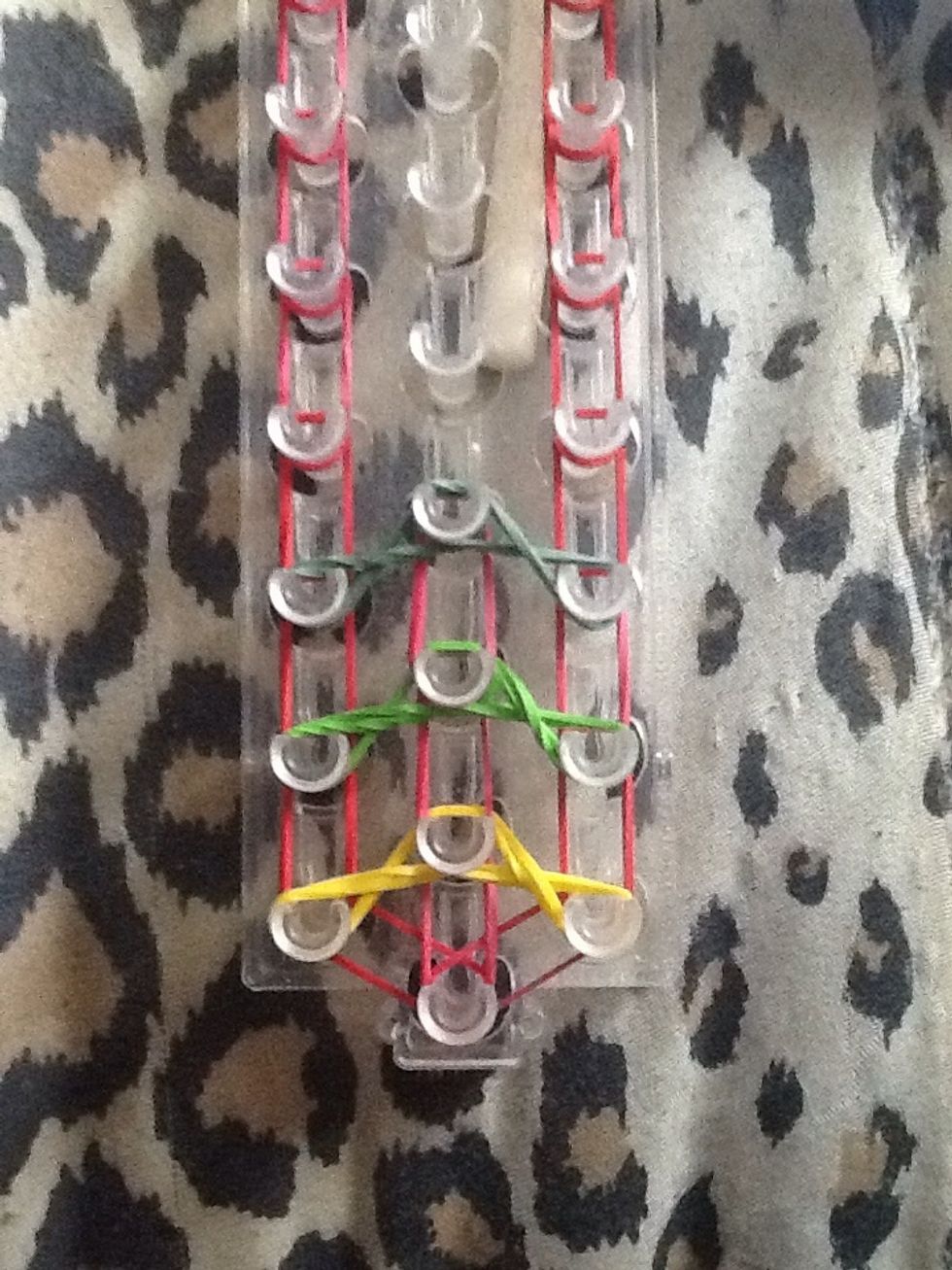 twist and place, left then right.