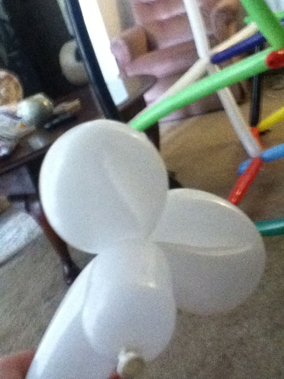 Twist in the middle.