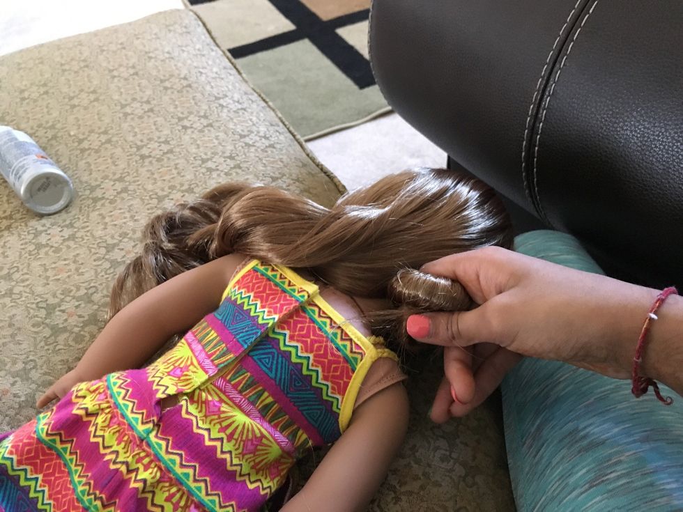Twist it into your finger