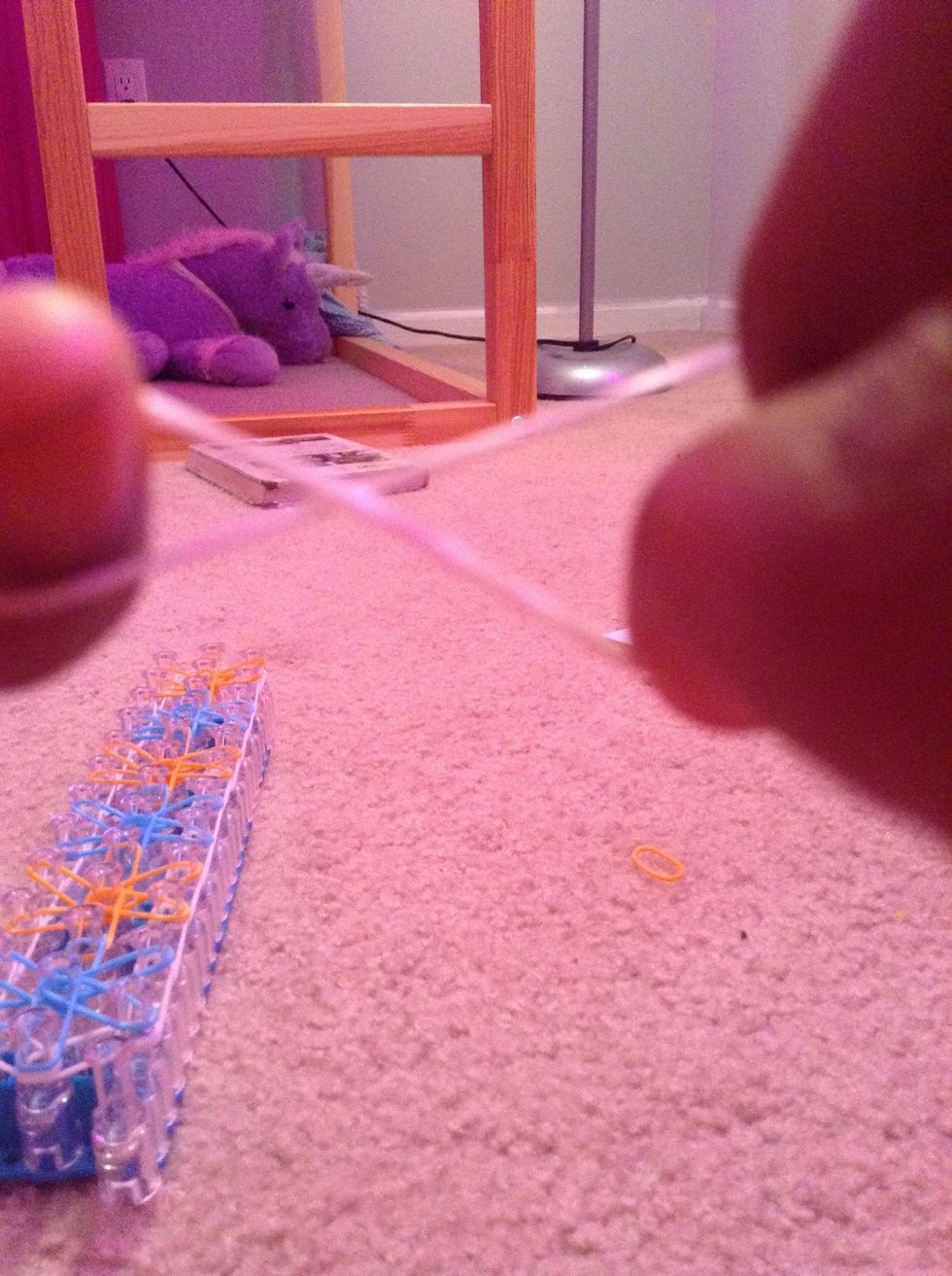 Twist it with your fingers