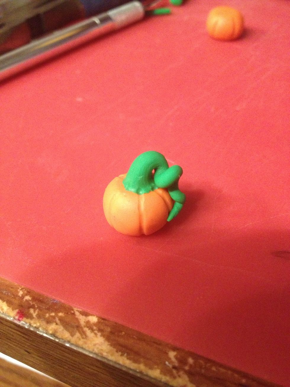 Twist the stem to the side an press it lightly to make it stay in place