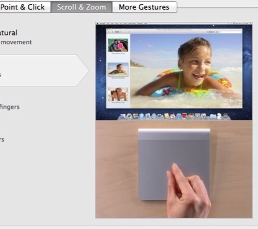 Two Finger Pinch to Zoom