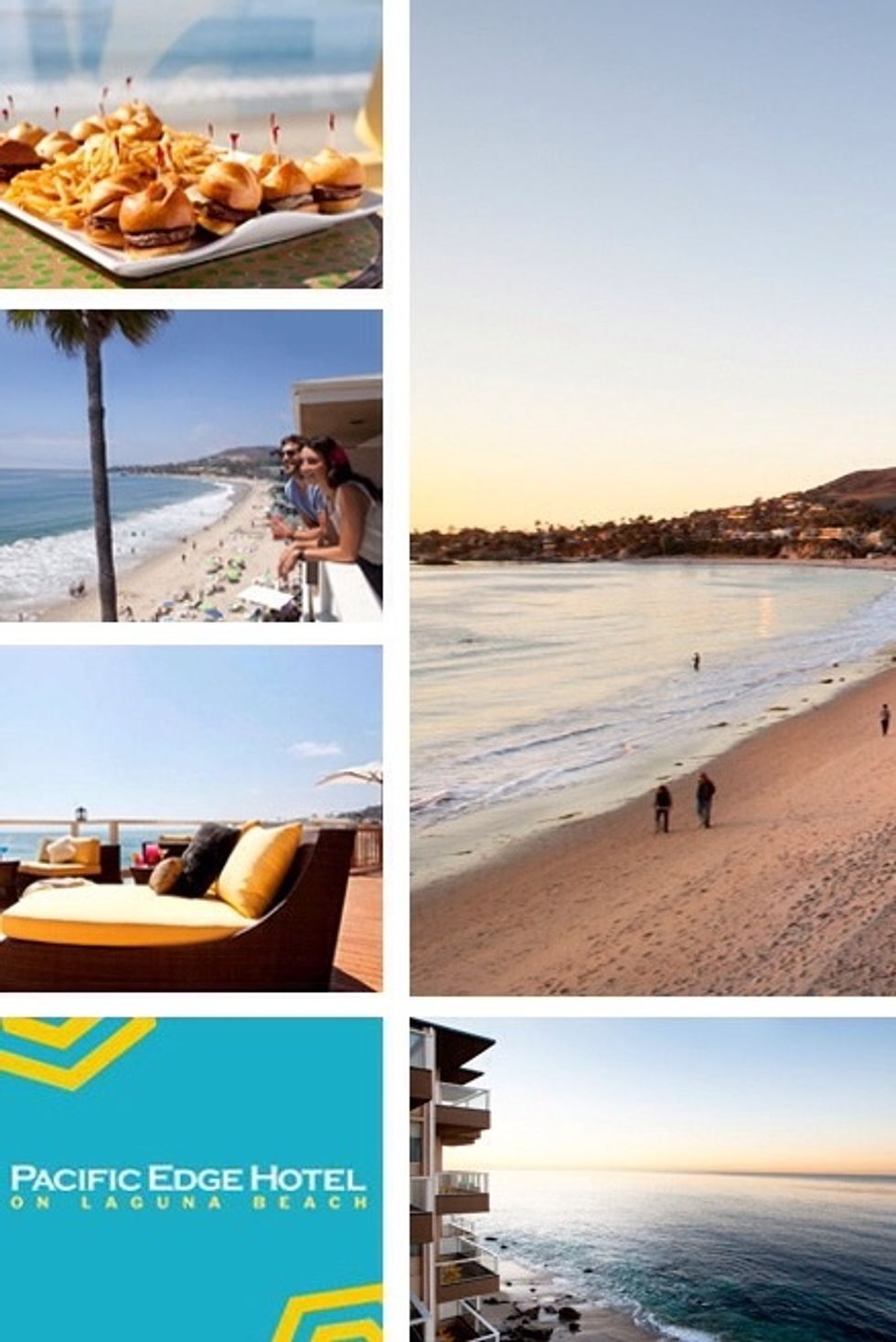Two nights at the Pacific Edge Hotel, Laguna Beach