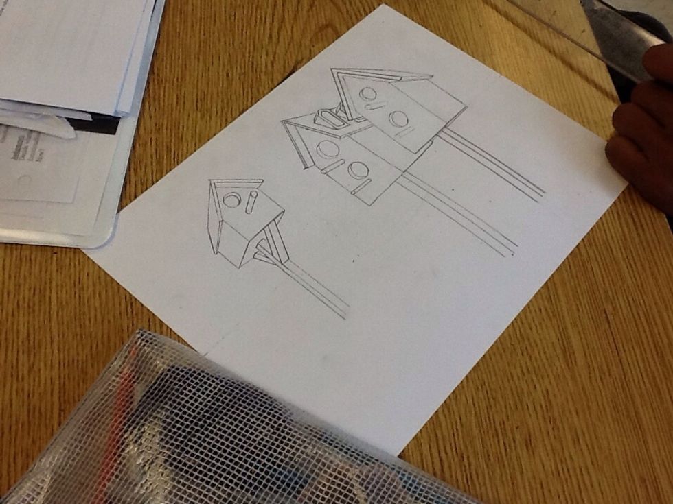 Two Point Perspective Bird Houses