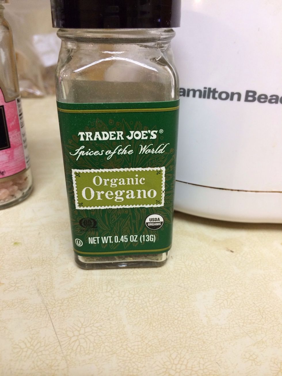 Two table spoons of oregano
