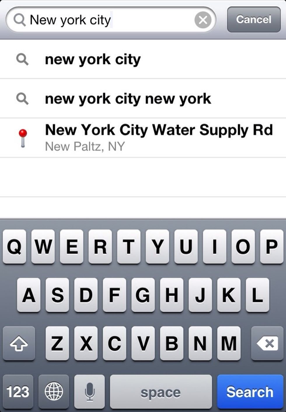 Type the name of the city you'd like to explore. Please note Flyover feature is not available for all the cities. I searched for New York City