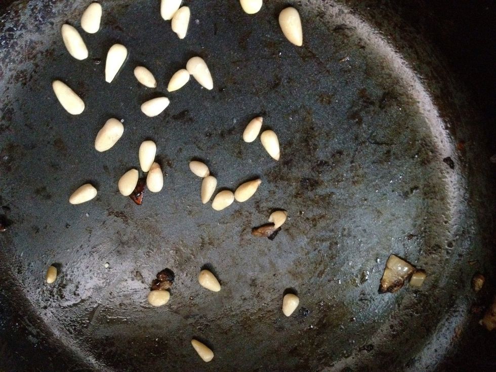 U can also to toasted pine nuts and add it to your salad!