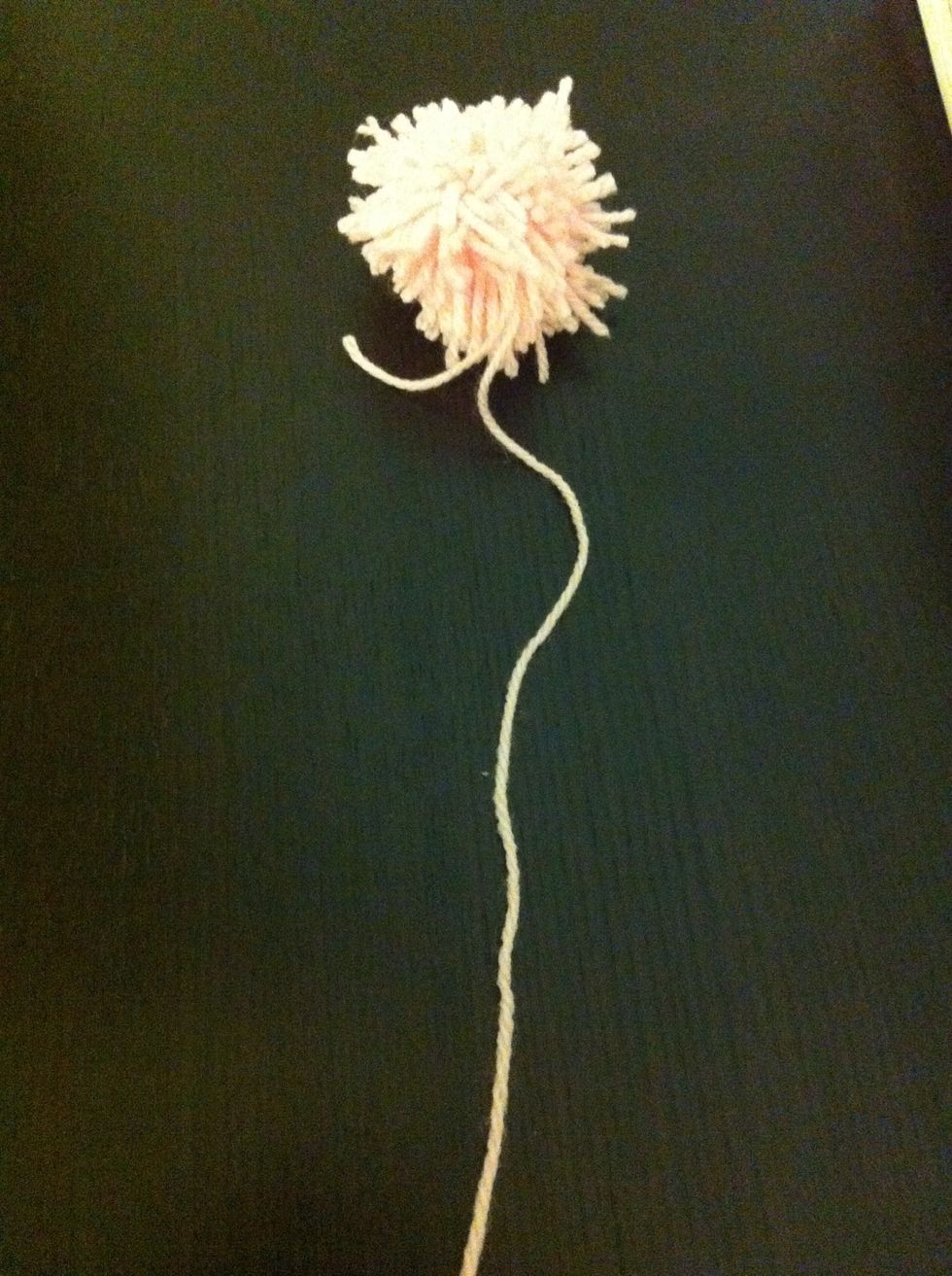 U can keep the tail if you want, it's useful for tying to stuff, hanging it and hold it.