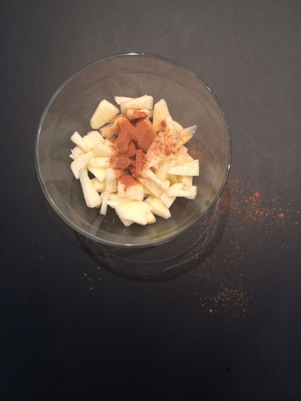 U could add a diced apple. Optional