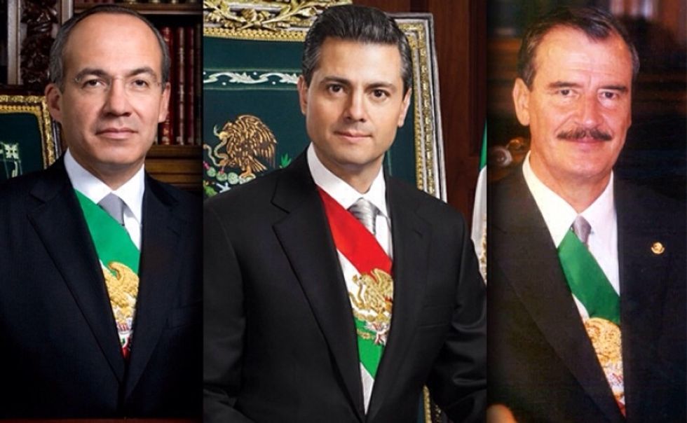 \u00daltimos tres sexenios