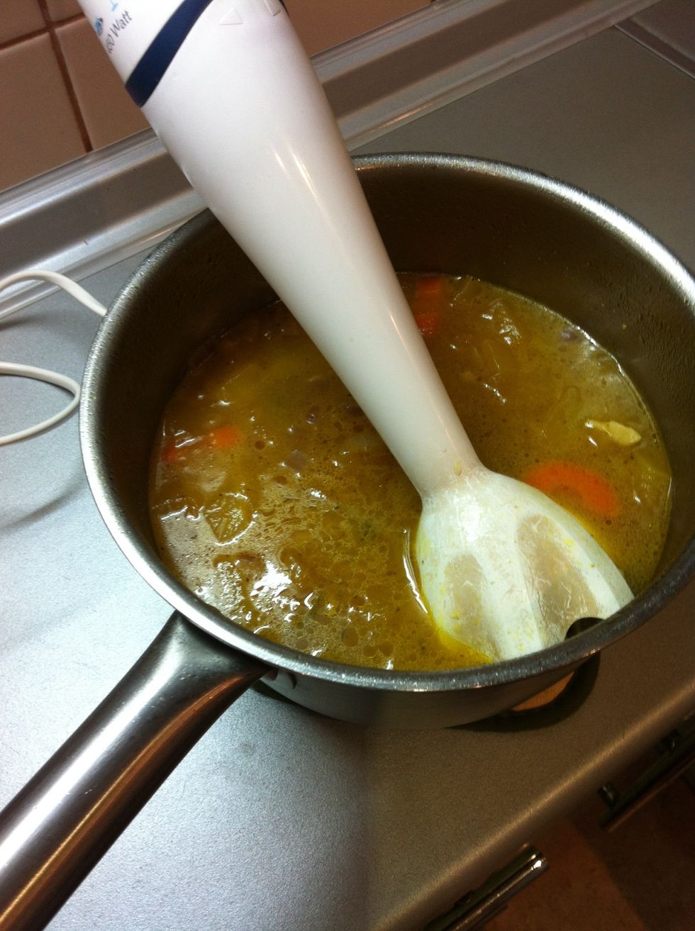 \u0412\u0437\u0431\u0438\u0442\u044c \u0441\u0443\u043f \u0431\u043b\u0435\u043d\u0434\u0435\u0440\u043e\u043c \u0432 \u043f\u044e\u0440\u0435.