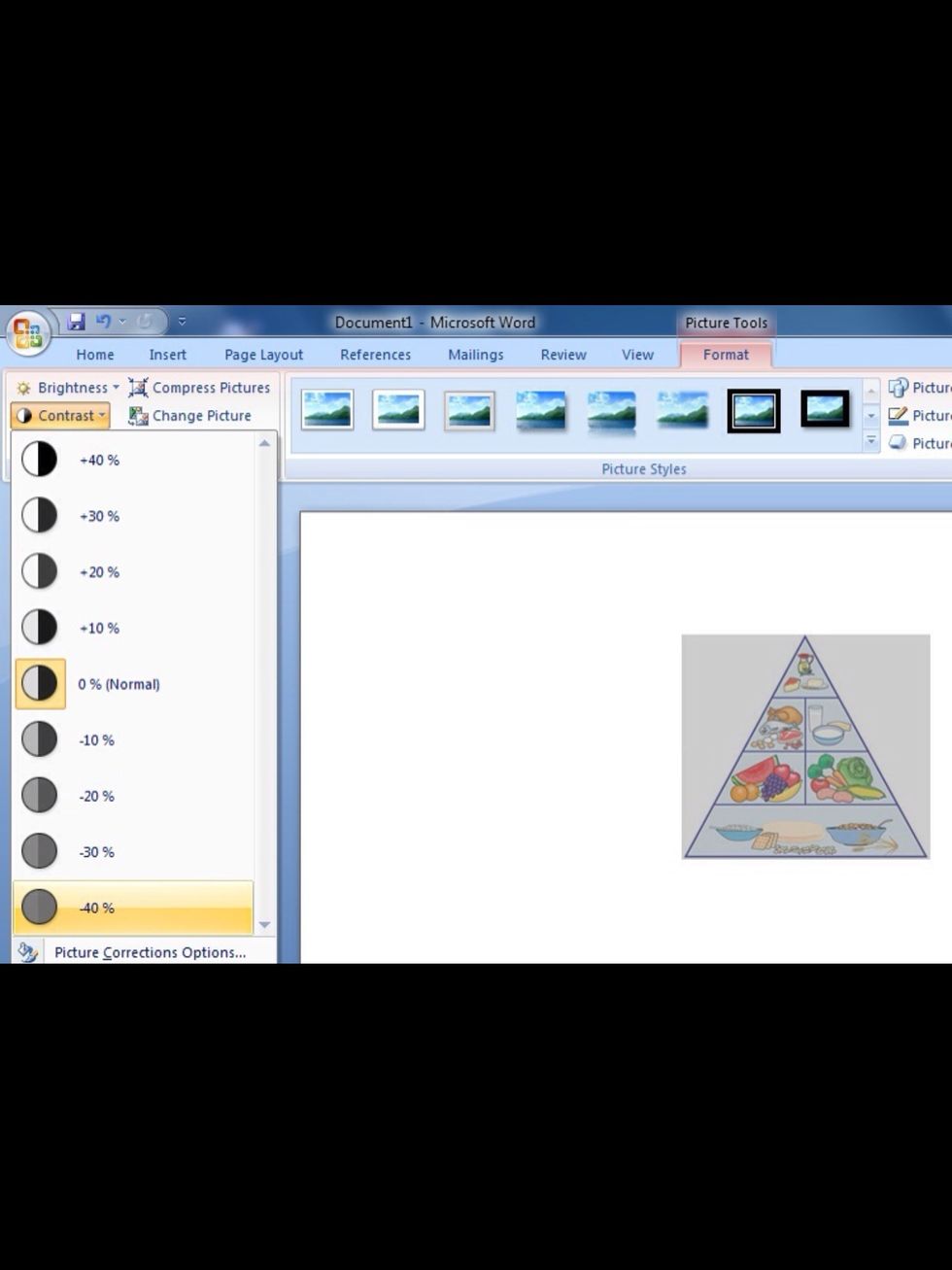 \u062a\u0633\u062a\u062e\u062f\u0645 \u0627\u062f\u0627\u0629 Contrast \u0644\u0627\u0638\u0627\u0641\u0629 \u062a\u0628\u0627\u064a\u0646 \u0644\u0644\u0635\u0648\u0631\u0647