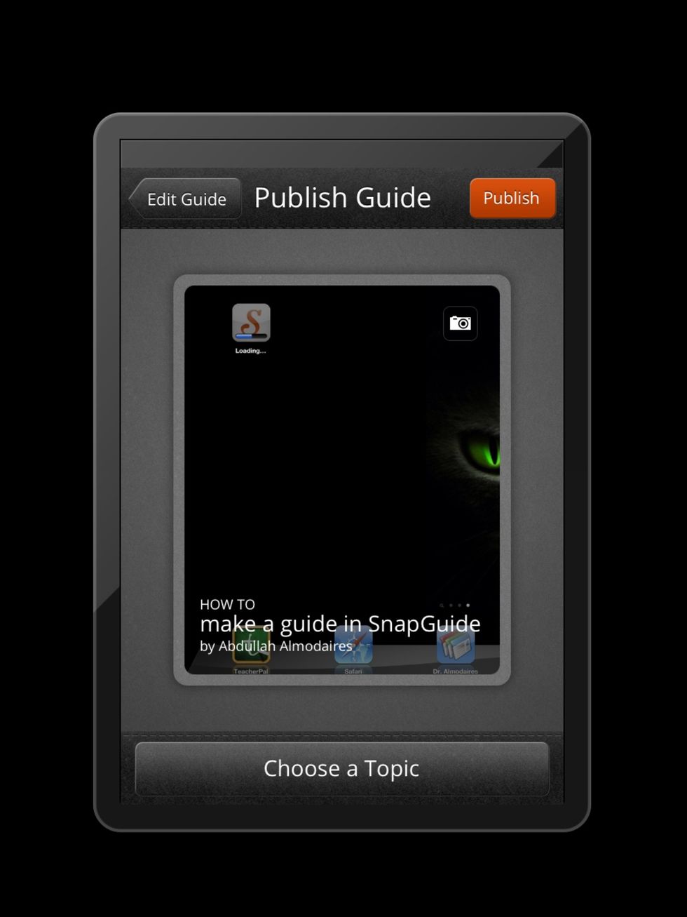 \u0642\u0628\u0644 \u0627\u0644\u0646\u0634\u0631 \u0648\u0628\u0639\u062f \u0627\u0644\u062a\u0627\u0643\u062f \u0645\u0646 \u062c\u0645\u064a\u0639 \u0627\u0644\u062e\u0637\u0648\u0627\u062a \u0627\u062e\u062a\u0631 \u0627\u0644\u063a\u0644\u0627\u0641 \u0627\u0644\u0645\u0646\u0627\u0633\u0628 \u0644\u0644\u0645\u0634\u0631\u0648\u0639 \u0639\u0646 \u0637\u0631\u064a\u0642 \u0627\u062e\u062a\u064a\u0627\u0631 \u0627\u062d\u062f \u0627\u0644\u0635\u0648\u0631 \u0645\u0646 \u0627\u0644\u0645\u0634\u0631\u0648\u0639 \u0623\u0648 \u0635\u0648\u0631\u0629 \u062c\u062f\u064a\u062f\u0629 \u062b\u0645 \u0627\u0636\u063a\u0637 \u0639\u0644\u064a (publish)