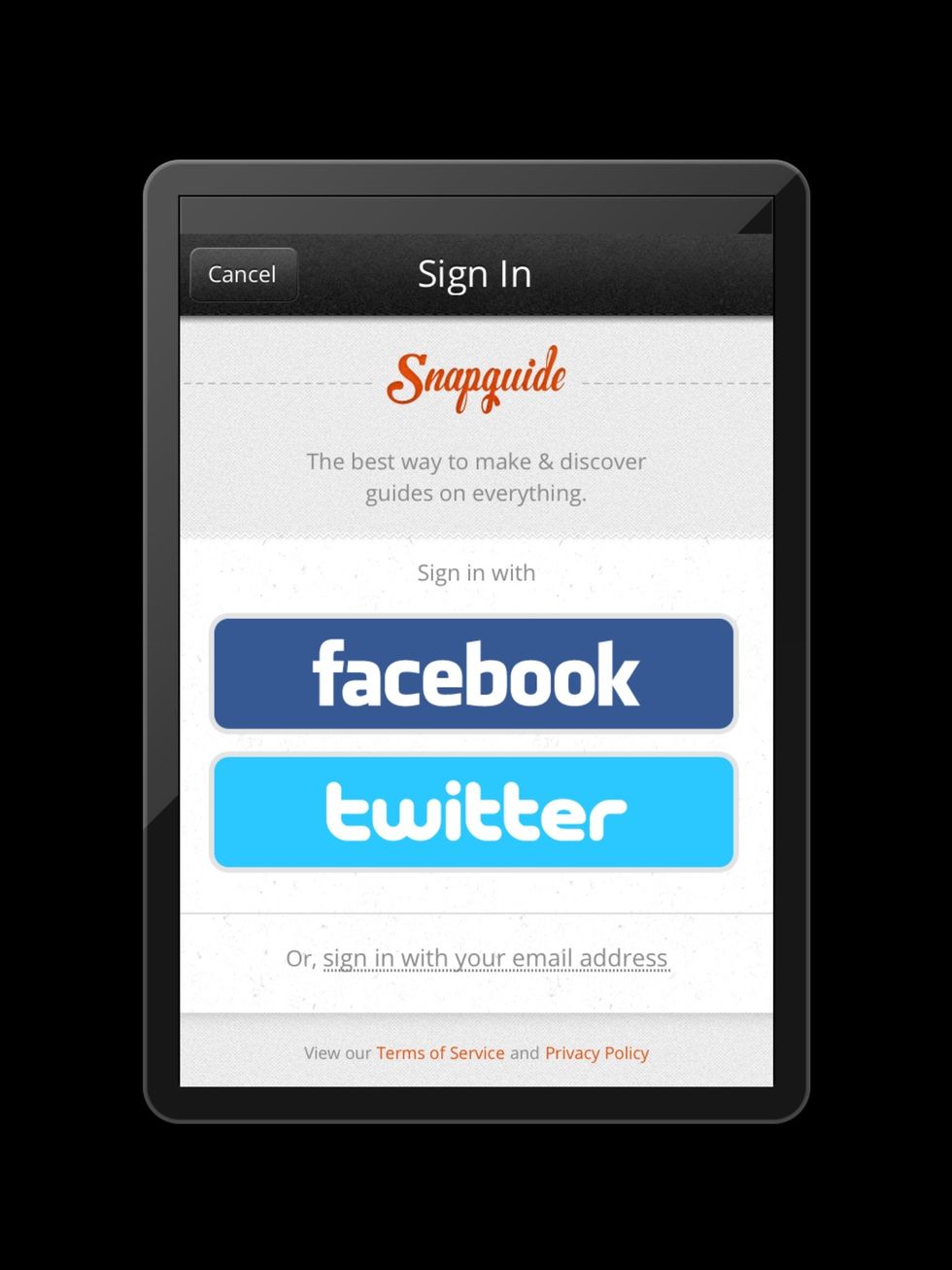 \u0645\u0646 \u062a\u0628\u0648\u064a\u0628 (me) \u0633\u062c\u0651\u0644 \u0641\u064a \u0627\u0644\u062a\u0637\u0628\u064a\u0642 \u0639\u0646 \u0637\u0631\u064a\u0642 \u062d\u0633\u0627\u0628\u0643 \u0641\u064a \u062a\u0648\u064a\u062a\u0631\u060c \u0627\u0644\u0641\u064a\u0633\u0628\u0648\u0643\u060c \u0623\u0648 \u0627\u0644\u0627\u064a\u0645\u064a\u0644