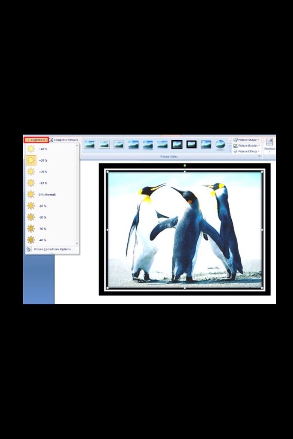 \u0661\u0664. \u0644\u062a\u0639\u062f\u064a\u0644 \u0627\u0636\u0627\u0621\u0629 \u0627\u0644\u0635\u0648\u0631\u0647 \u0646\u062e\u062a\u0627\u0631 (Brightness)