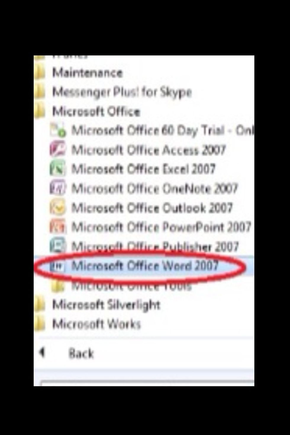 \u0664. \u062b\u0645 \u0646\u062e\u062a\u0627\u0631 (\u0645\u0627\u064a\u0643\u0631\u0648\u0633\u0648\u0641\u062a \u0627\u0648\u0641\u064a\u0633 \u0648\u0648\u0631\u062f )