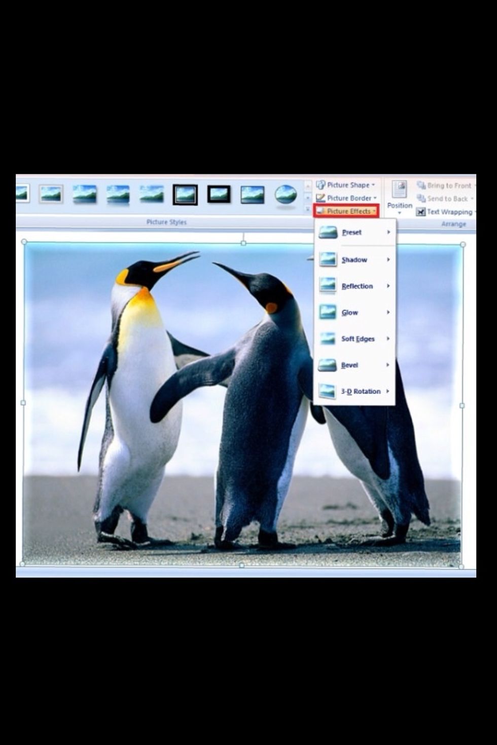 \u0668. \u0644\u0648\u0636\u0639 \u0627\u0644\u062a\u0623\u062b\u064a\u0631\u0627\u062a \u0639\u0644\u0649 \u0627\u0644\u0635\u0648\u0631\u0647 \u0646\u0642\u0648\u0645 \u0628\u0627\u0644\u0636\u063a\u0637 \u0639\u0644\u0649 (picture effects)