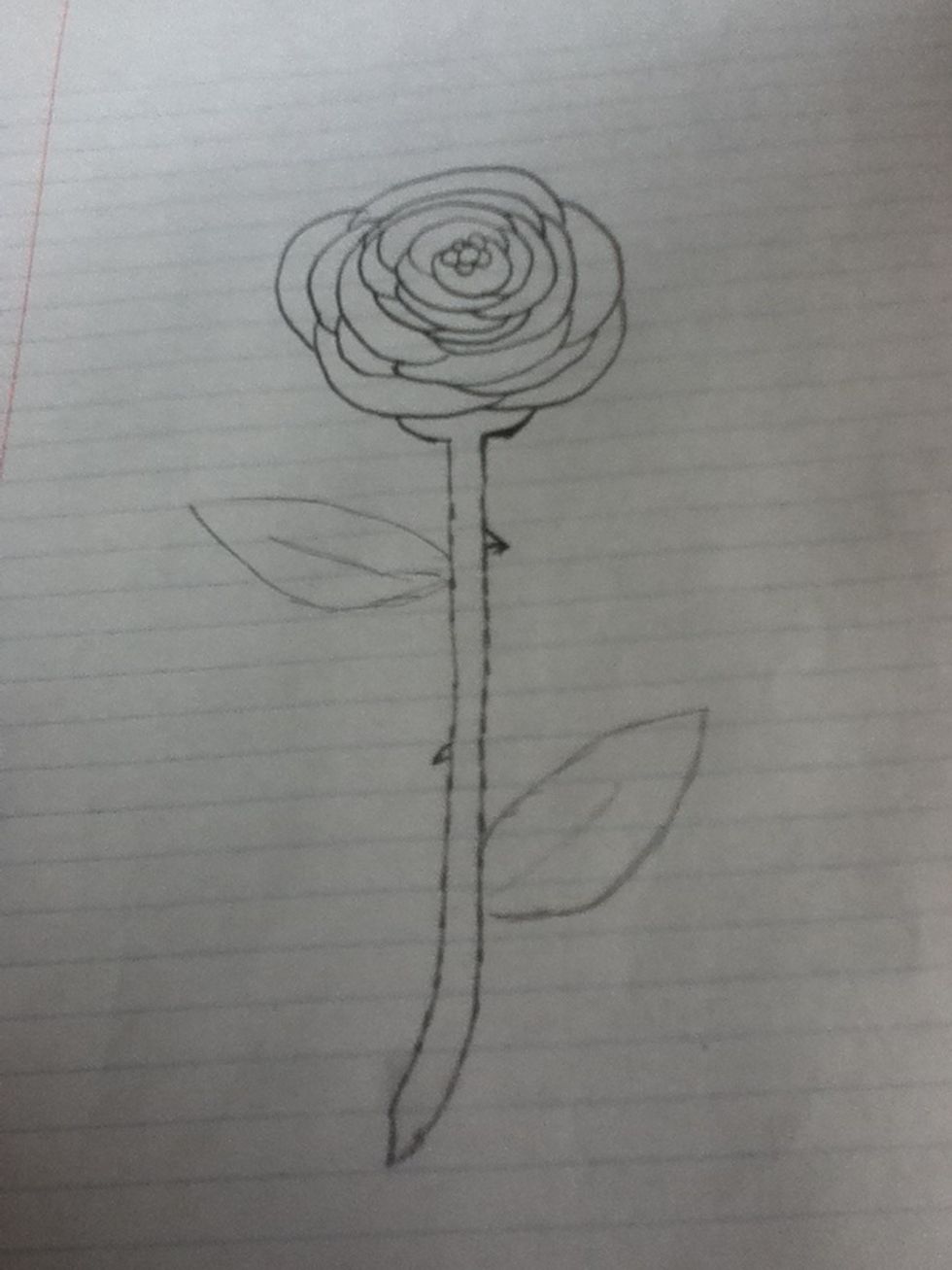 \u2022OPTIONAL\u2022 Make teardrop shaped leaves!!