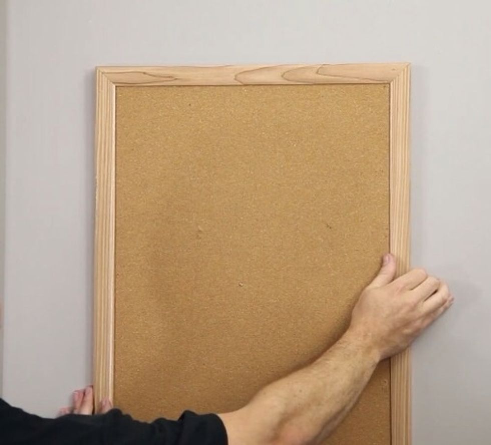 \u2026simply hang your frame or picture on the wall.