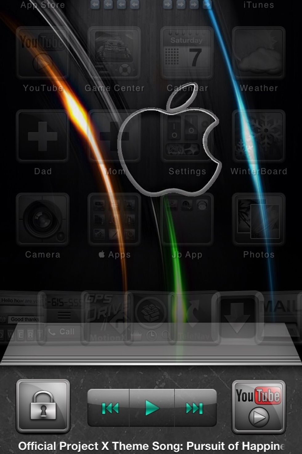 \u2712swipe to the the right