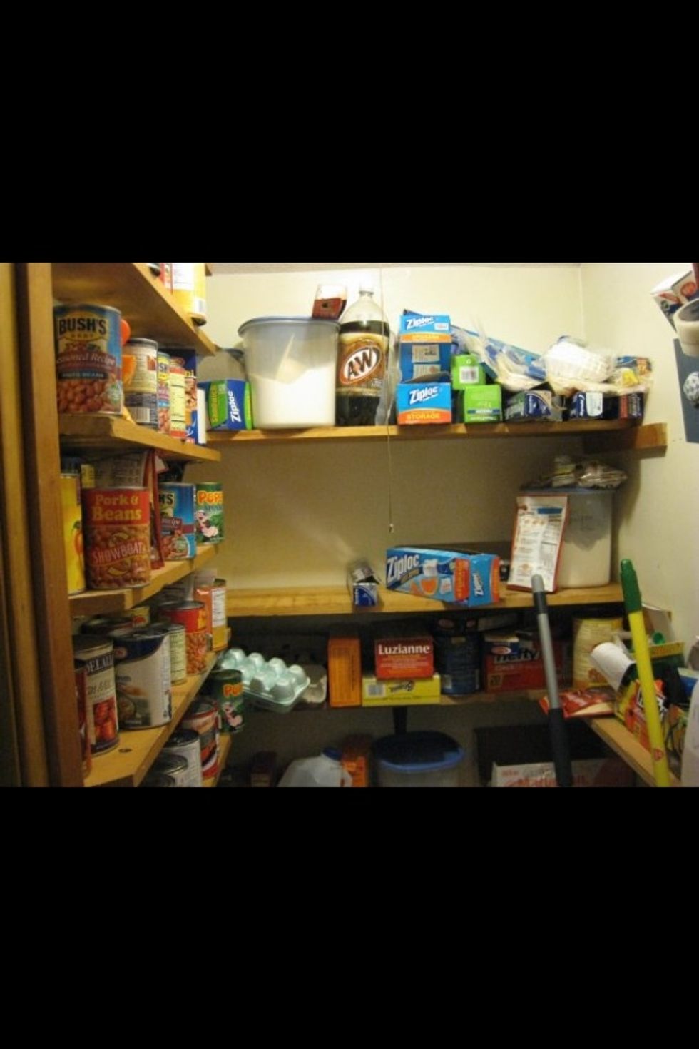 Ugh.. Even the shelves are a mess.