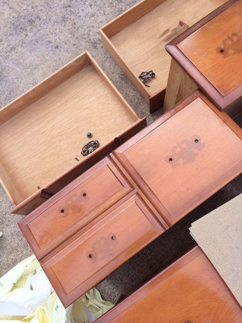 Ughhh now the drawers.