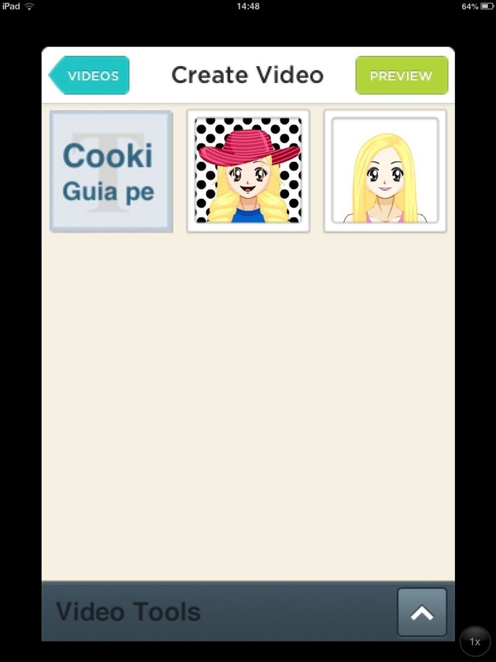 Un cop heu acabat el video cliqueu a: PREVIEW