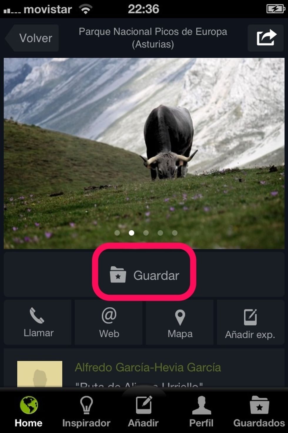 Una vez dentro, pulsa en GUARDAR.