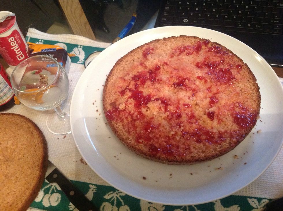 Une couche de confiture de Franboise