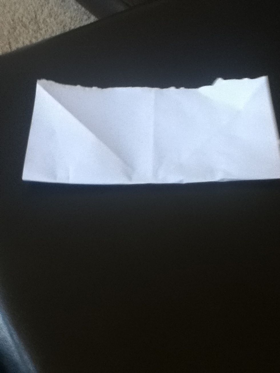 Unfold and fold opposite way.